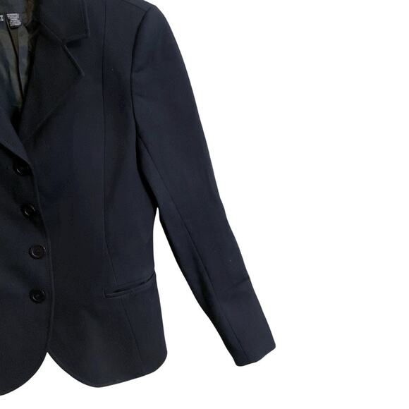 Zara Woman Black Blazer Jacket Women's Tailored Career Office Size 8 Lined Work - Picture 5 of 10